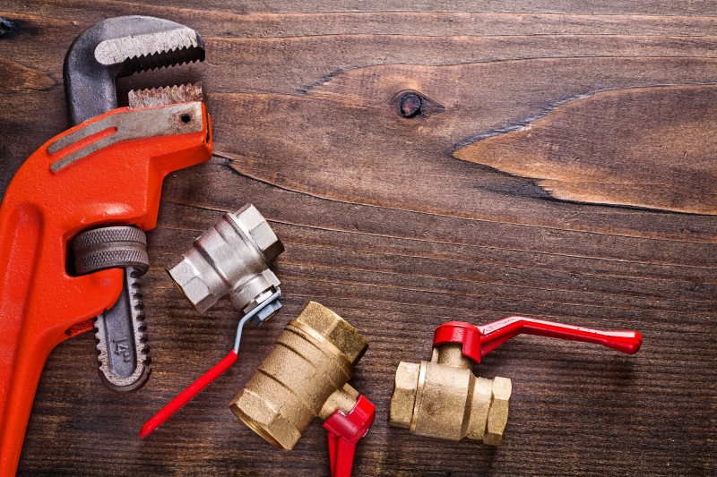 Commercial plumbing work in a Teddington business