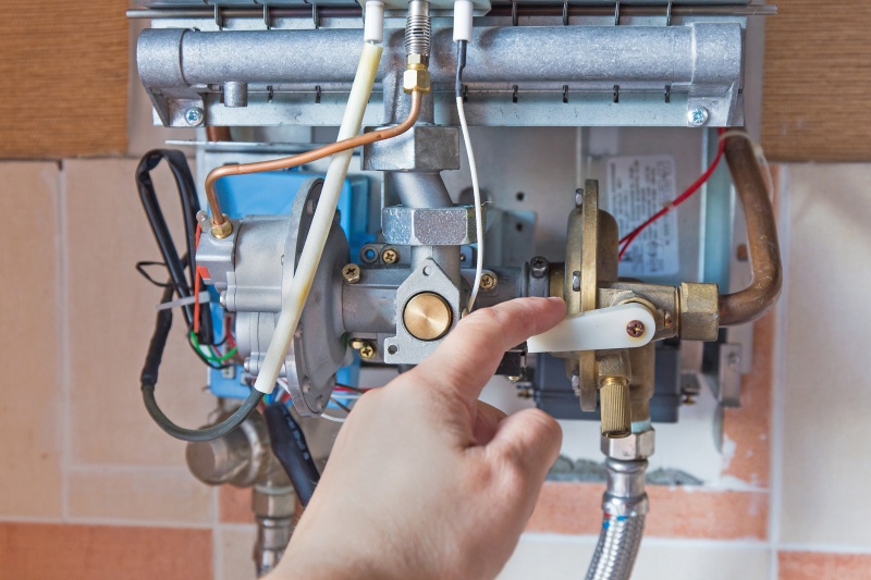 Plumbing and heating work in a Teddington property